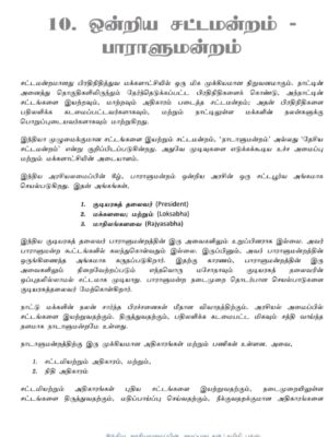 Basics of Indian Polity: இந்திய அரசியலமைப்பின் அடிப்படைகள் - Image 15