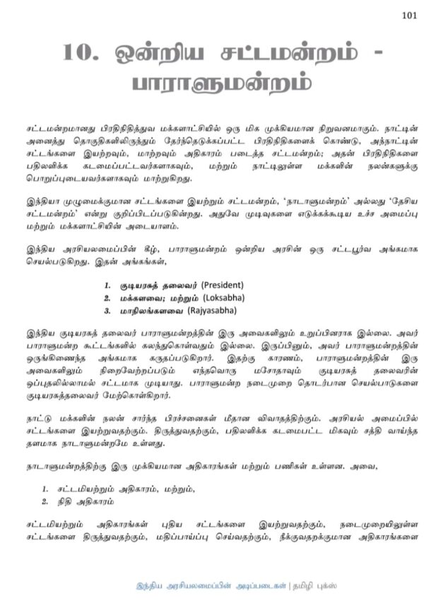 Basics of Indian Polity: இந்திய அரசியலமைப்பின் அடிப்படைகள்