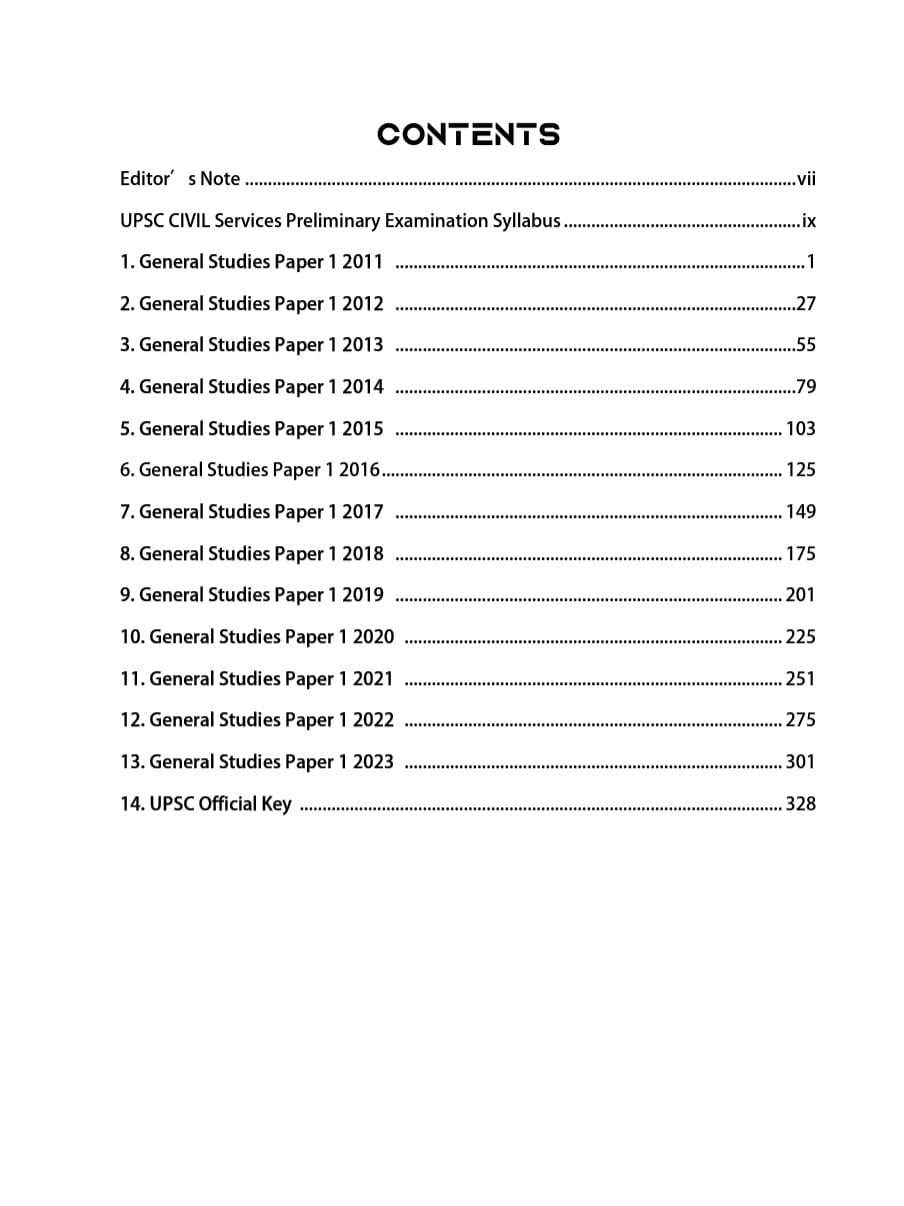 UPSC GS Preliminary Previous Years QB (2011-2023) - Image 7