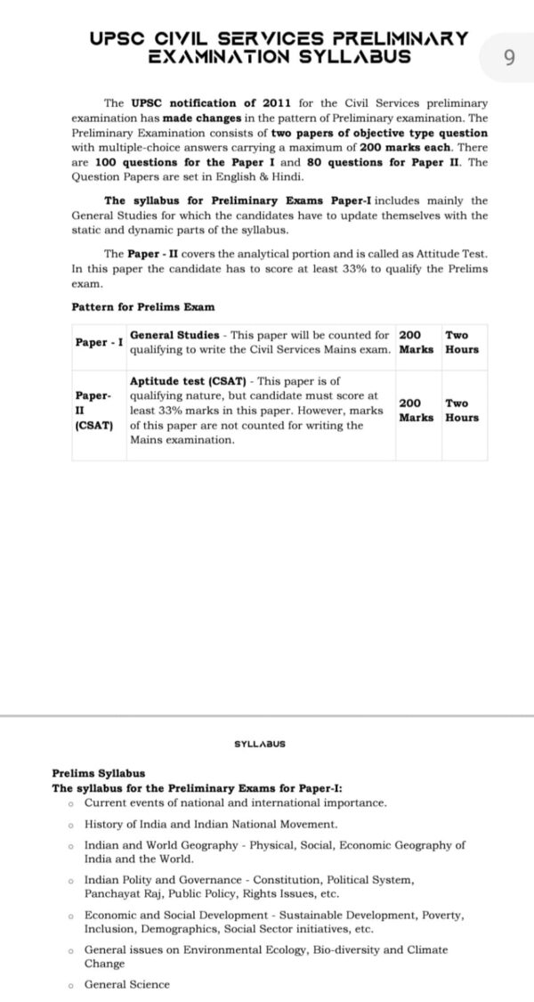 UPSC GS Preliminary Previous Years QB (2011-2023)