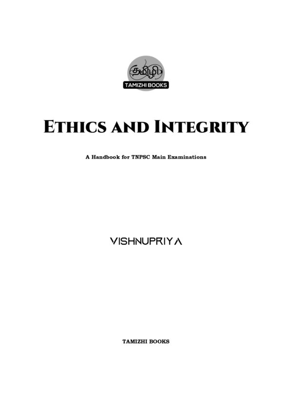 Ethics and Integrity