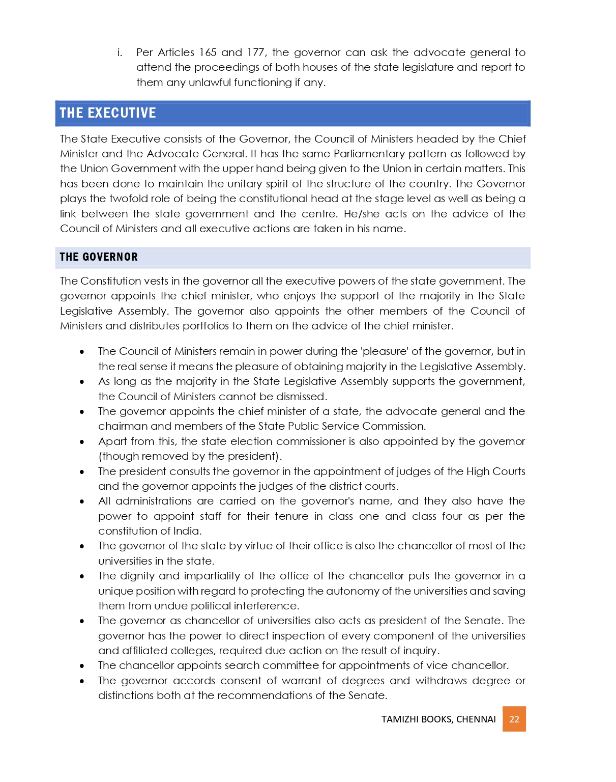 Administration and Governance of States with Specific Reference to Tamil Nadu - Image 10