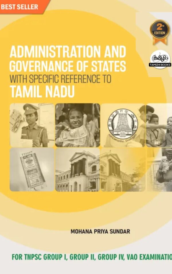 Administration and Governance of States with Specific Reference to Tamil Nadu