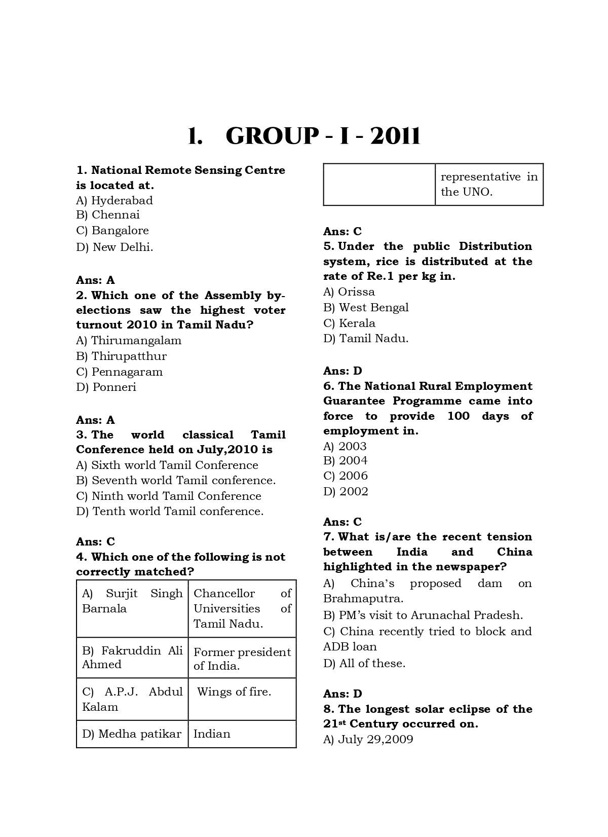 TNPSC Exam Wise GK/Current Affairs Previous Year Questions- 2nd Edition - Image 5