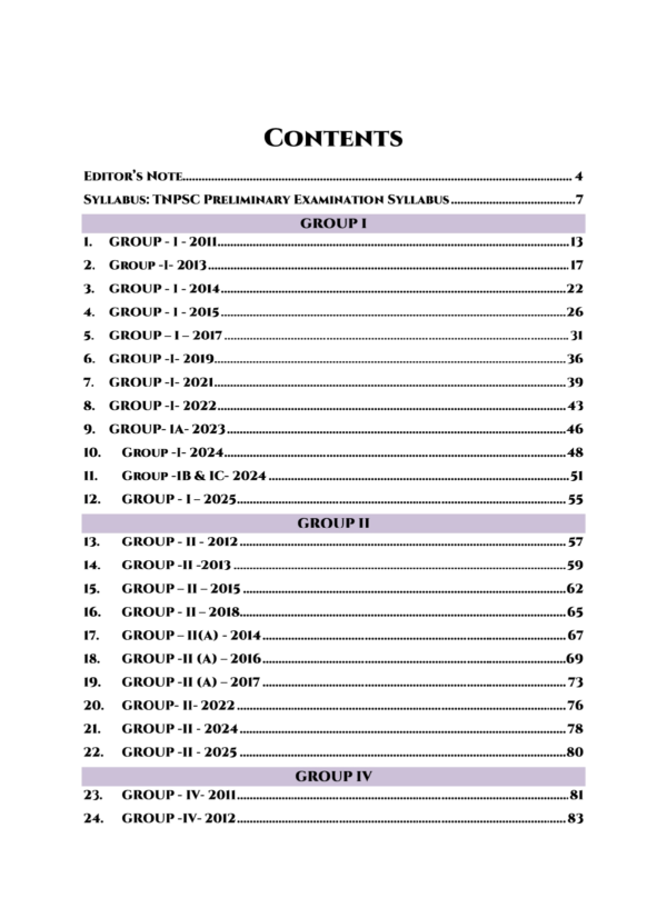 TNPSC Exam Wise GK/Current Affairs Previous Year Questions- 2nd Edition