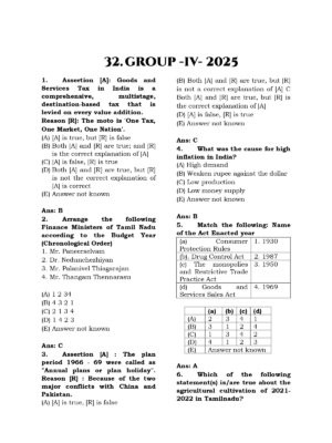 TNPSC Exam Wise Economy Previous Year Questions- 2nd Edition - Image 8