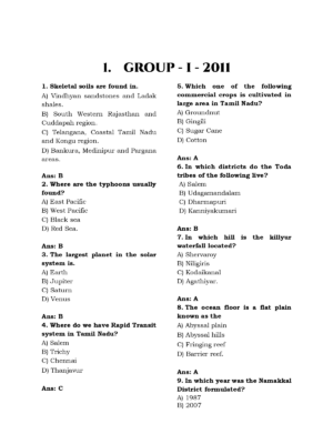 TNPSC Exam Wise Geography Previous Year Questions- 2nd Edition - Image 5