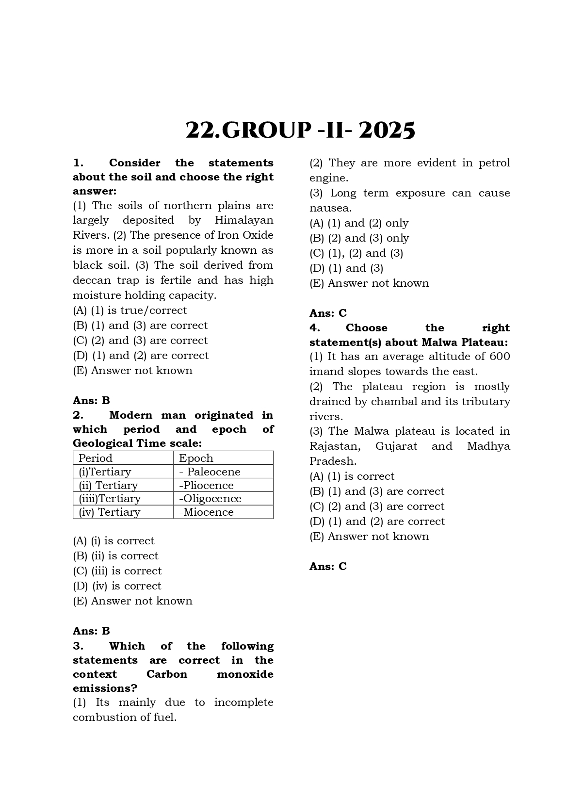 TNPSC Exam Wise Geography Previous Year Questions- 2nd Edition - Image 6