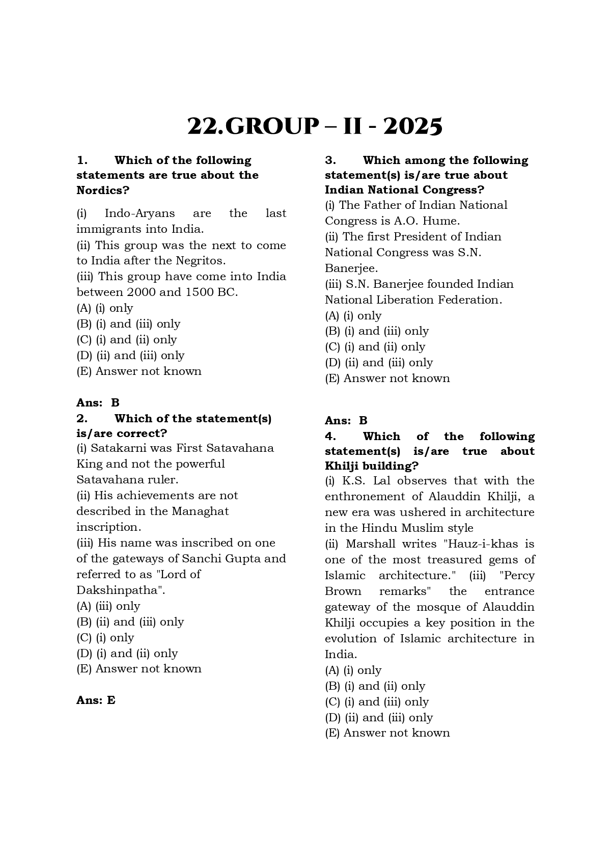 TNPSC Exam Wise History Previous Year Questions- 2nd Edition - Image 6