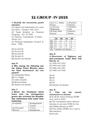 TNPSC Exam Wise Polity Previous Year Questions- 2nd Edition - Image 8