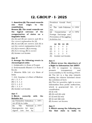 TNPSC Exam Wise Polity Previous Year Questions- 2nd Edition - Image 6