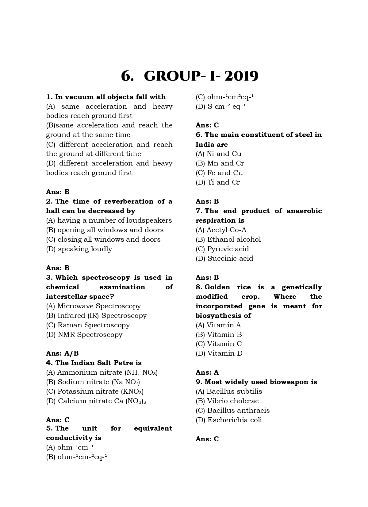TNPSC Exam Wise Science Previous Year Questions-2nd Edition - Image 6