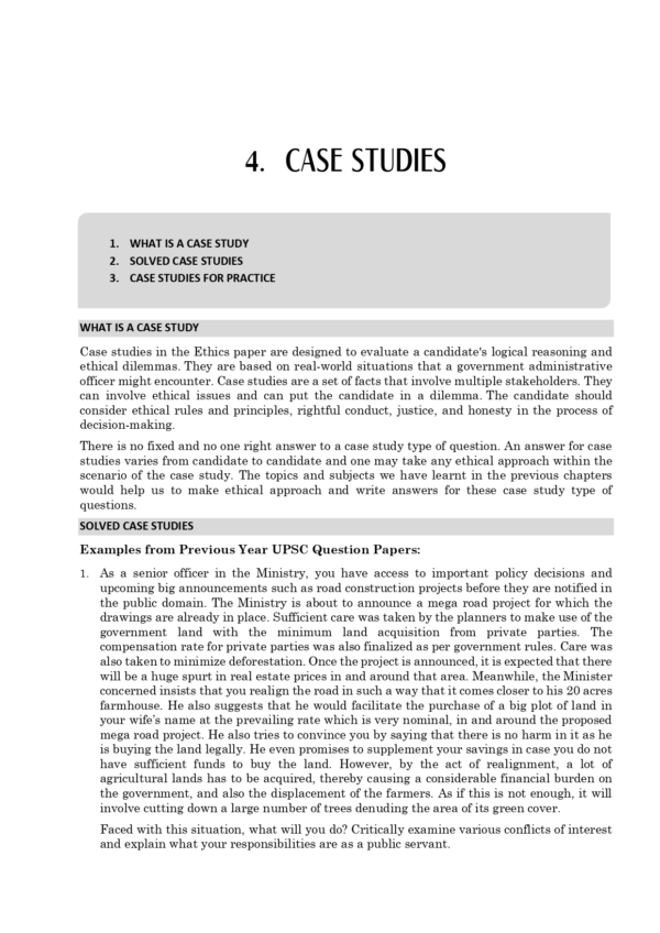 Ethics and Integrity