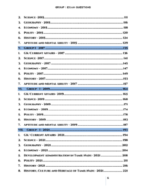 TNPSC Group I Exam Previous Year Questions - Image 4