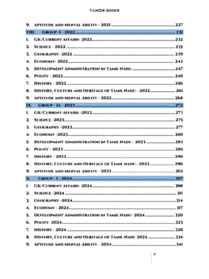 TNPSC Group I Exam Previous Year Questions - Image 5