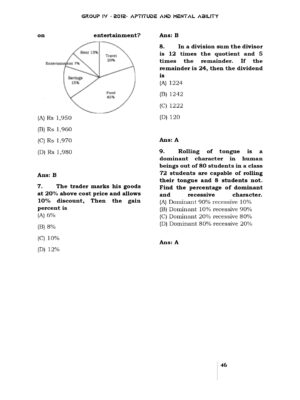TNPSC Previous Years Subject Wise Group 4 Questions Bank - Image 8