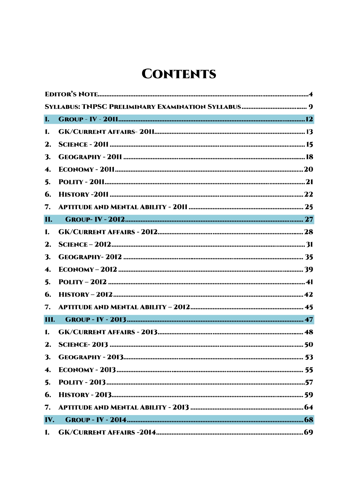 TNPSC Previous Years Subject Wise Group 4 Questions Bank - Image 3
