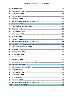 TNPSC Previous Years Subject Wise Group 4 Questions Bank - Image 4
