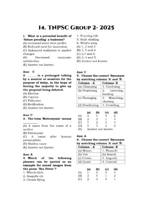 TNPSC Previous Years General English Questions - 3rd Edition - Image 10