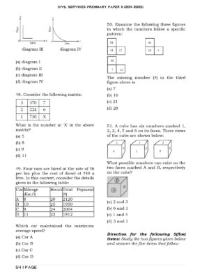 Topic Wise CSAT UPSC Preliminary Previous Years Questions Bank (2011-2025) - Image 9